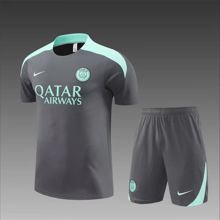 Maillots Homme Extérieur PSG 2024/2025 Gris foncé S-XXL